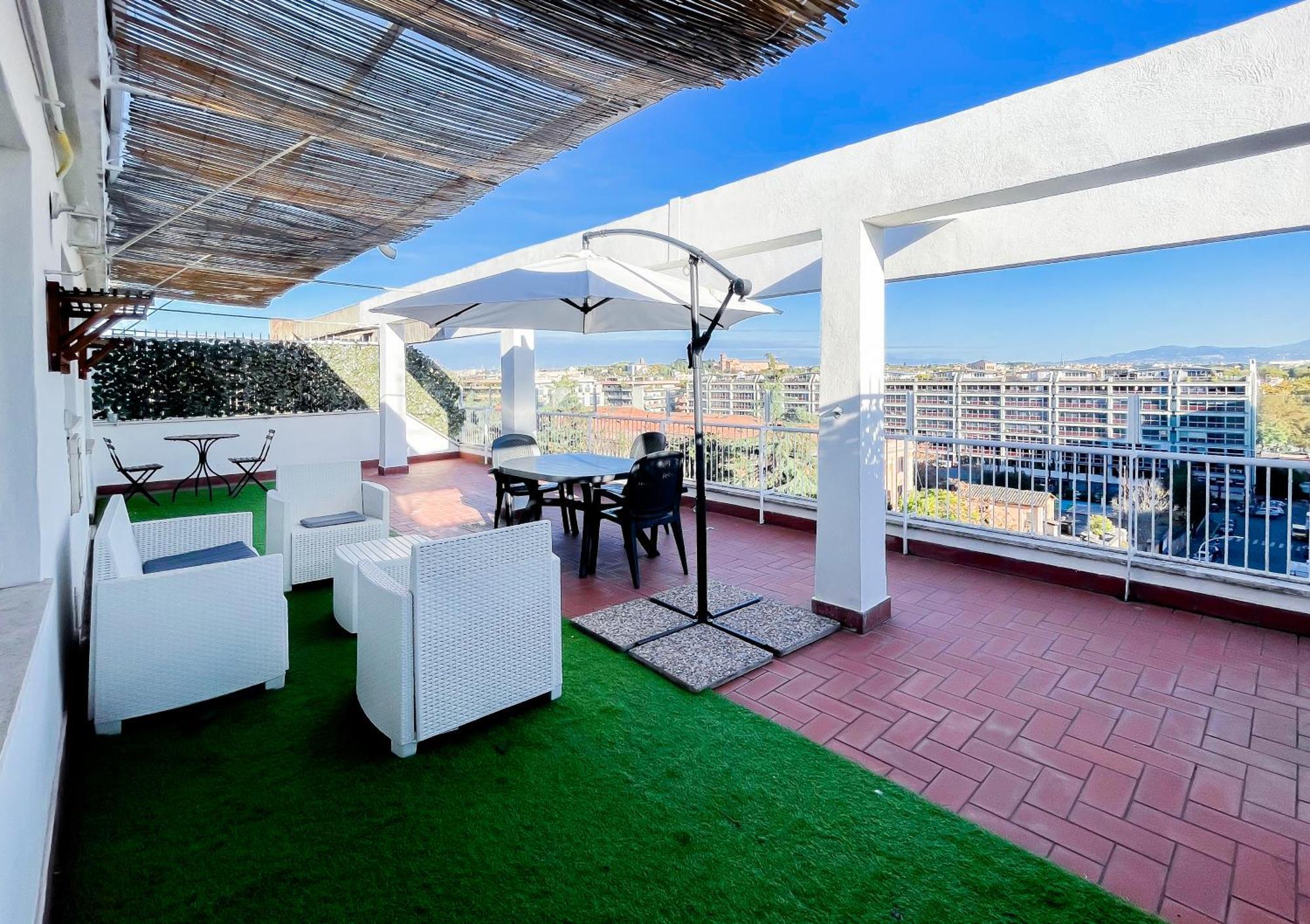 Villa La Terrazza Imperiale Roma Esterno foto